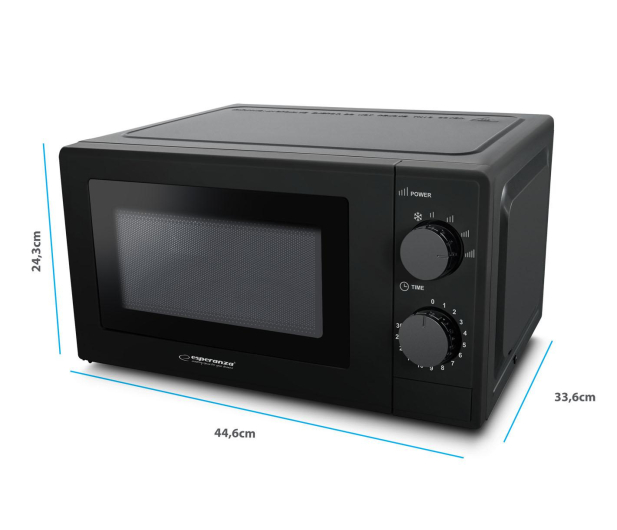 ESPERANZA Estofado EKO011K 700W 20L Czarny - 1362140 - zdjęcie 3